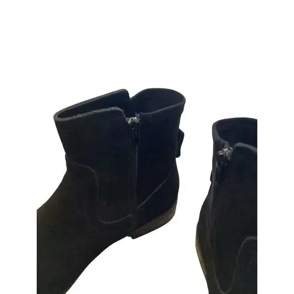 Very Volatile Jericho Boots Womens Leather Ankle Booties Size 8 Black NEW NIB - Picture 11 of 11